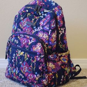 Vera Bradley Essential Backpack MidnightWildflower